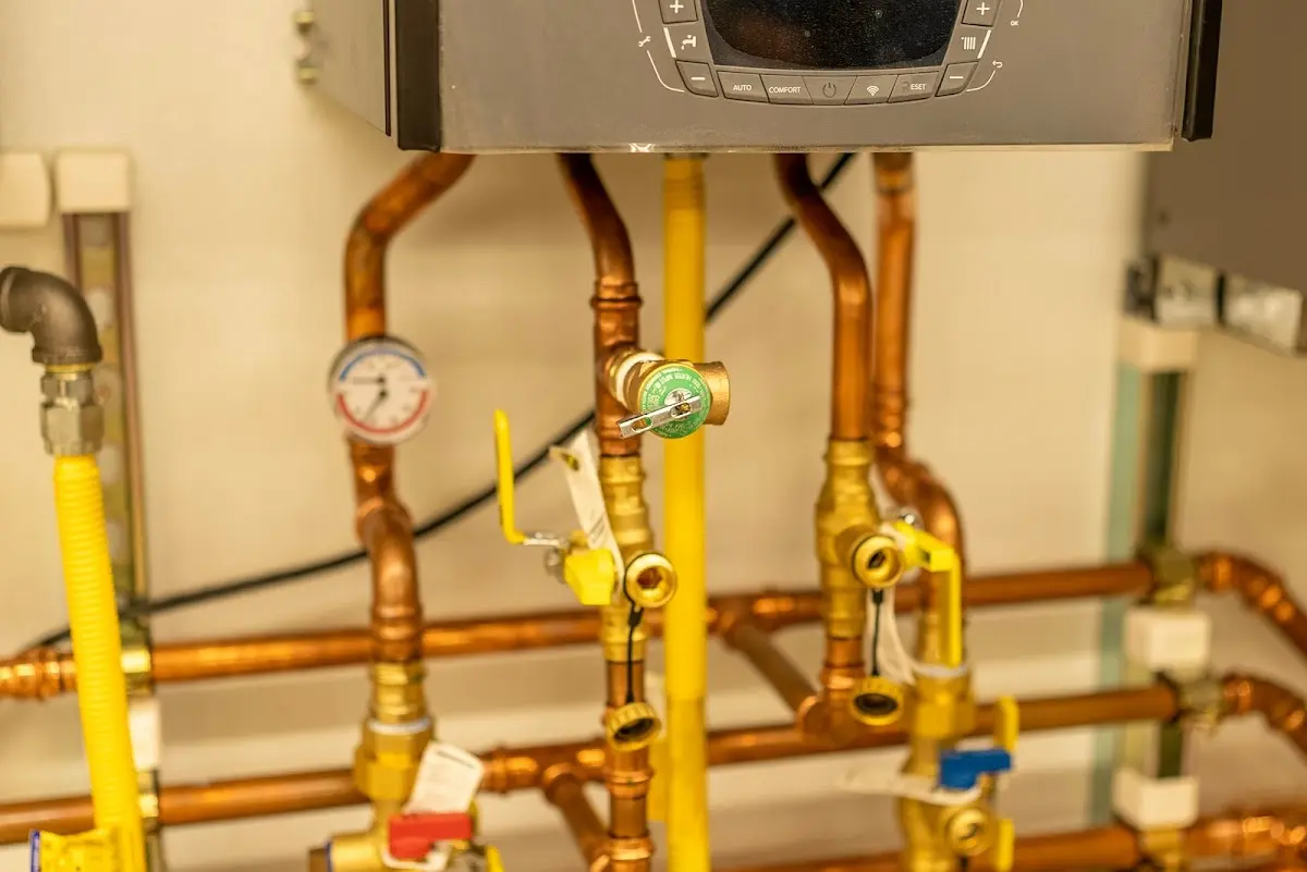 Licensed technician providing Slab Leak Repair for a homeowner in Webster